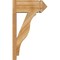 Ekena Millwork Funston Arts & Crafts Rough Sawn Outlooker, Western Red Cedar, 8"W x 18"D x 30"H OUT08X18X30FST03RWR - alternate 4